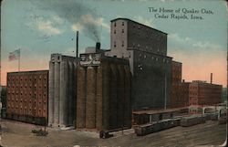 The Home of Quaker Oats Postcard