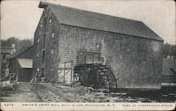 Smith's Grist Mill, Built in 1752 Huntington, NY Postcard Postcard Postcard