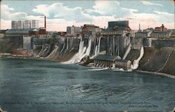 Niagre Falls, NY - The hydraulic Power and Manufacturing Company's Plant and Pittsburg Reduction Company Plant Postcard