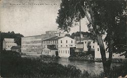 View of Woolen Mills Kezar Falls, ME Postcard Postcard Postcard