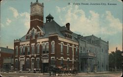 Opera House Junction City, KS Postcard Postcard Postcard