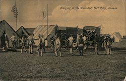 Bringing in the Wounded Postcard