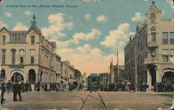 Looking East on 9th Avenue Postcard