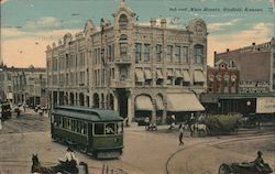 9th and Main Streets Winfield, KS Postcard Postcard Postcard