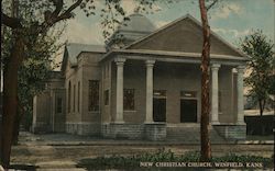 New Christian Church Postcard