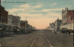 North Main Street Postcard