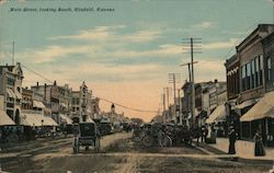 Main Street, looking South Postcard