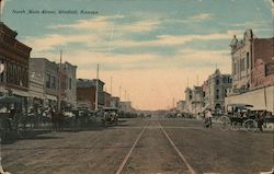 North Main Street Postcard