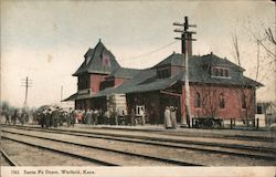 Santa Fe Depot Postcard