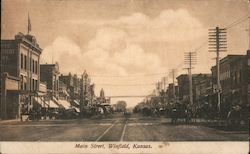 Main Street Postcard