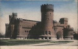 Armory and Gymnasium - Ohio State University Postcard