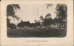 State Deaf and Dumb Institution Columbus, OH Postcard Postcard Postcard