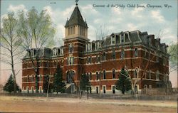 Convent Of The Holy Child Jesus Cheyenne, WY Postcard Postcard Postcard