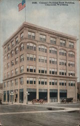 Citizen's National Bank Building Cheyenne, Wyoming Postcard Postcard Postcard