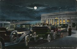 A Moonlight Night at the Cliff House Postcard