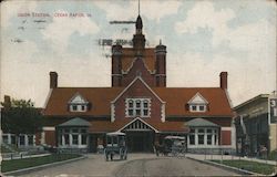 Union Station Cedar Rapids, IA Postcard Postcard Postcard