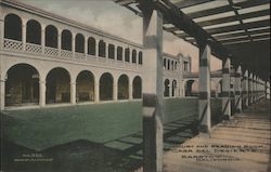 Court and Reading Room, Casa Del Desierto Postcard