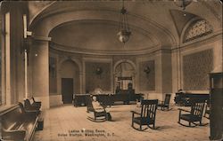 Ladies Writing Room, Union Station Postcard