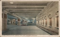 Grand Central Terminal, Suburban Concourse Postcard