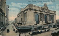 Grand Central Terminal Station Postcard