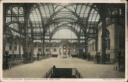 Concourse, Pennsylvania Station Postcard