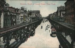 Bowery, North of Grand Street New York, NY Postcard Postcard Postcard