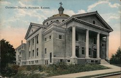 Christian Church Atchison, KS Postcard Postcard Postcard