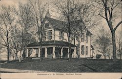 Residence of J.B. Silliman Atchison, KS Postcard Postcard Postcard