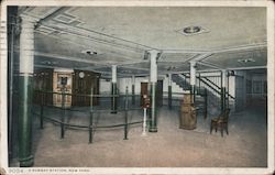 A Subway Station Postcard