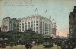 Macy's Depart Store and Herald Square New York, NY Postcard Postcard Postcard