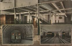 Rapid Transit New York Postcard