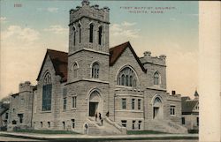 First Baptist Church Postcard