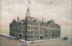 Masonic Temple Postcard