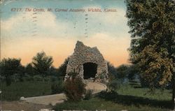 The Grotto, Mt. Carmel Academy Postcard