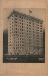 Bitting Block Wichita KS Postcard