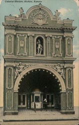 Colonial Theatre Wichita, KS Postcard Postcard Postcard