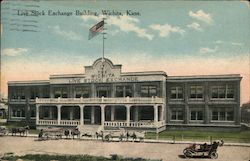 Live Stock Exchange Building Wichita, KS Postcard Postcard Postcard