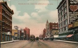 Douglas Ave. Looking West Postcard