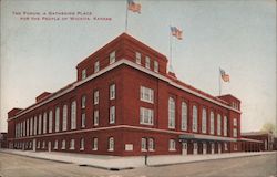 The Forum, A Gathering Place for the People of Wichita, Kansas Postcard Postcard Postcard