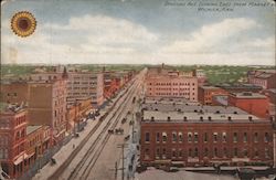 Douglas Avenue Looking East From Market Postcard