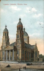 Catholic Cathedral Wichita, KS Postcard Postcard Postcard