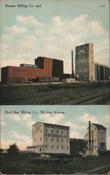 Kansas Milling Co. and Red Star Milling Co. Postcard