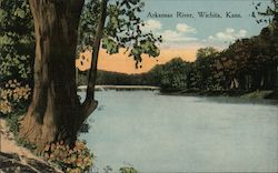 Arkansas River Postcard