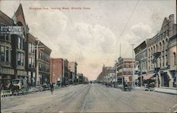 Douglas Ave, Looking West Postcard