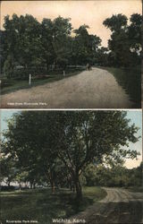 Riverside Park Views Wichita, KS Postcard Postcard Postcard