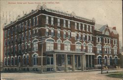 Bonham Hotel and Opera House Postcard