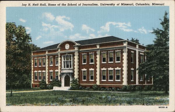 Jay H. Neff Hall, Home of the School of Journalism, University of ...