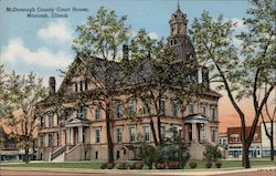 McDonough County Court House Postcard