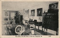 Relic Room of the Old Tavern, Arrow Rock, Booneville, MO. Boonville, MO Postcard Postcard Postcard