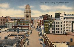 Texas Street, Looking East Postcard